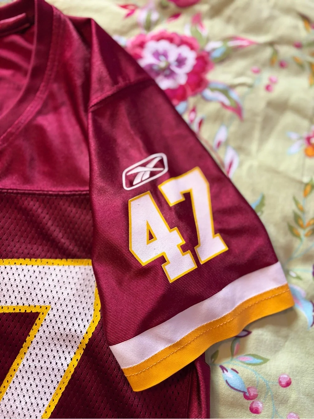 Washington Commanders Reebok NFL Chris Cooley #47 Jersey women’s Med 22x20 GUC